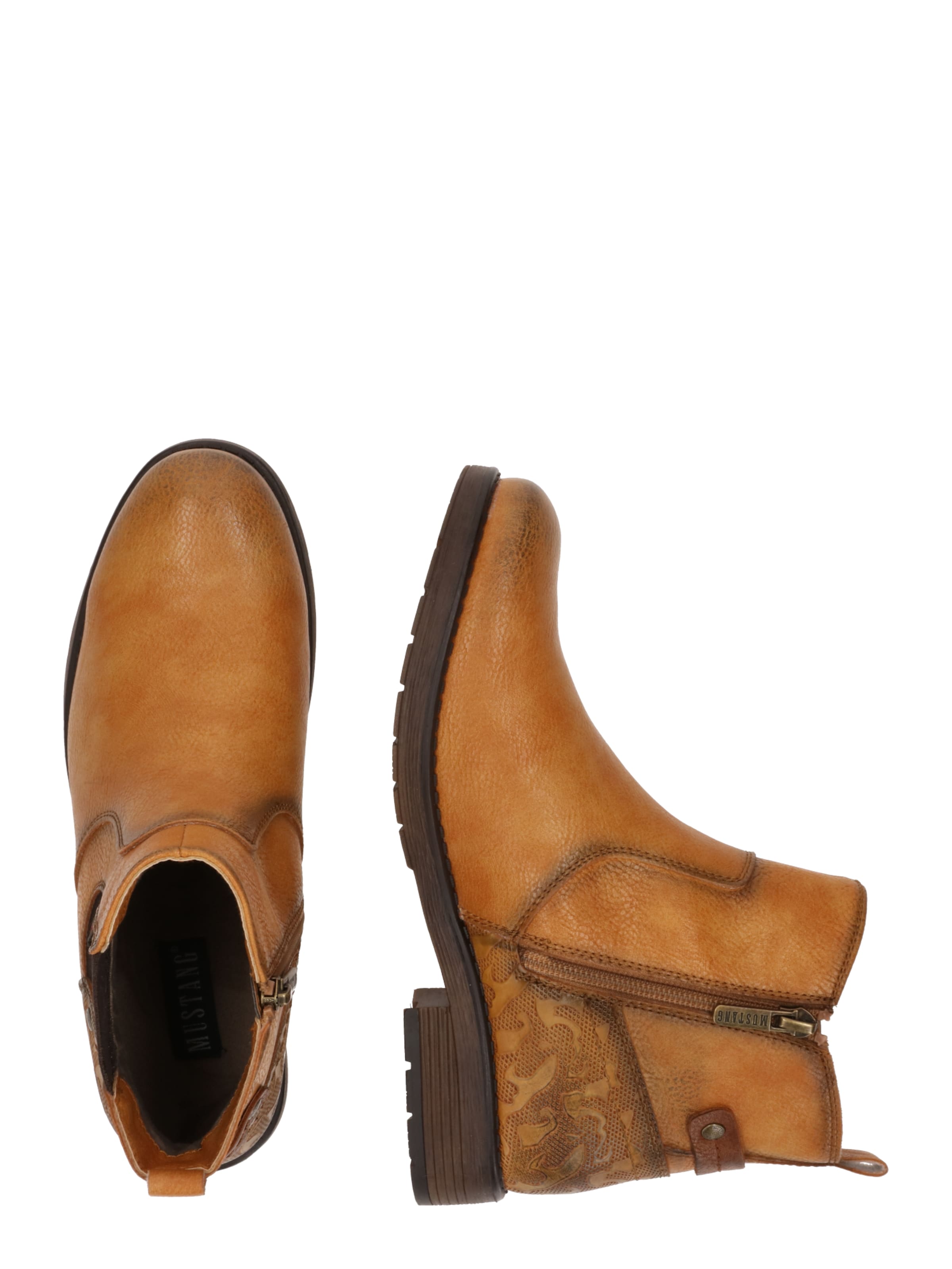 MUSTANG Ботинки 'Elfi' в Желтый