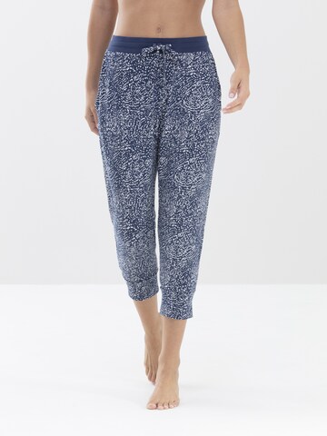 Mey Pyjamahose in Blau: Vorderseite