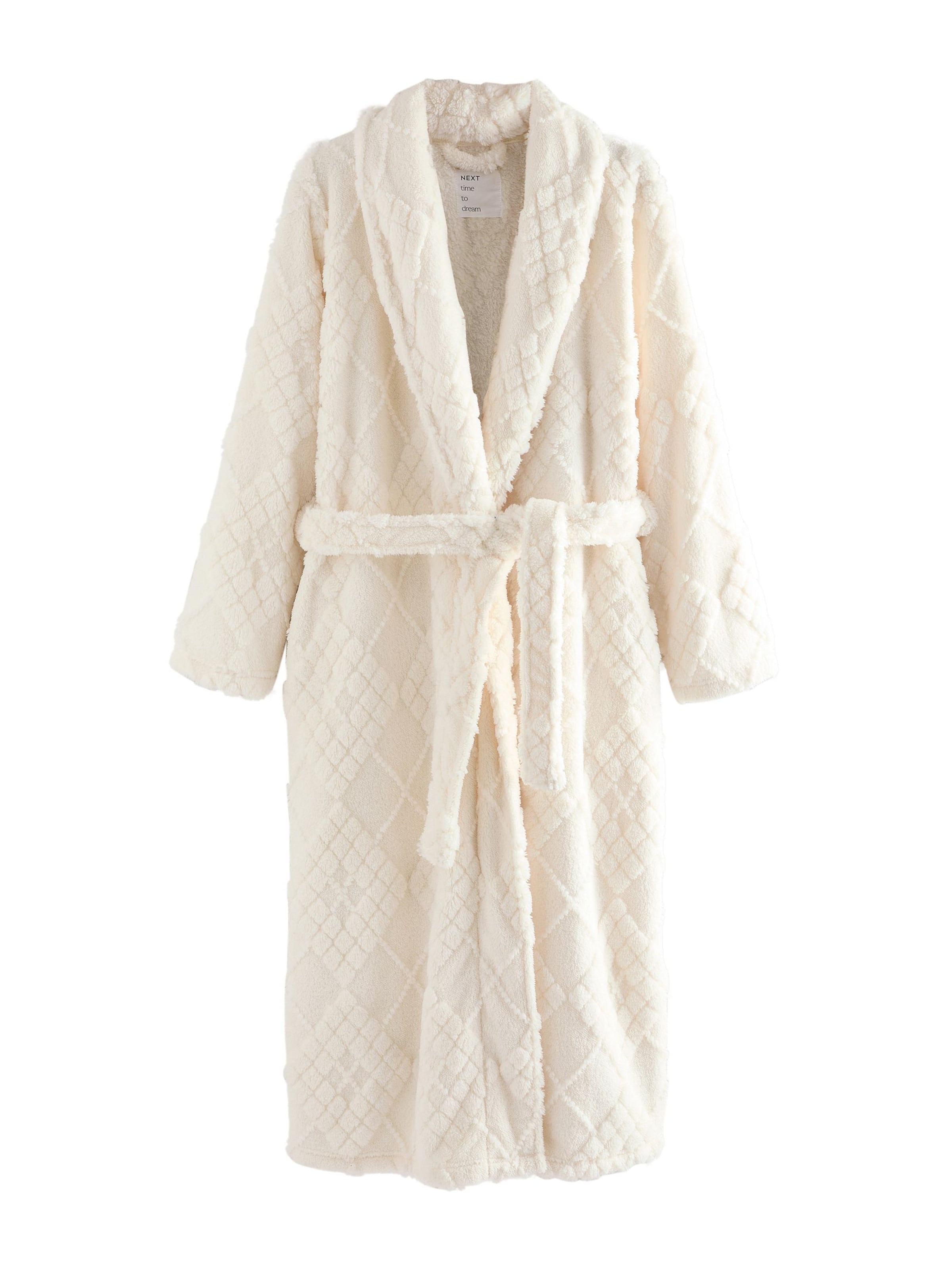 Next Pikk hommikumantel, värv beež: eest vaates