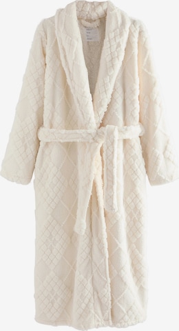 smėlio Next Ilgas vonios chalatas: priekis