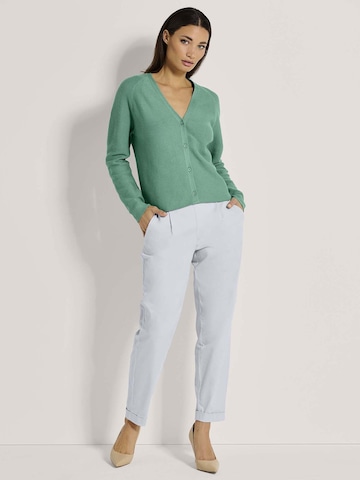 MADELEINE Gebreid vest in Groen