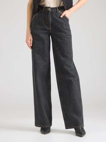 IRO Loose fit Jeans in Black: front