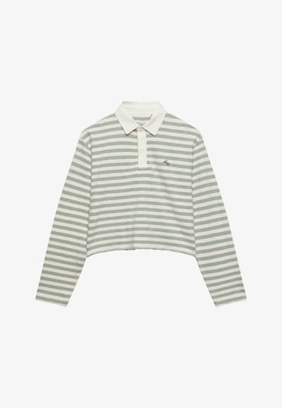 Superdry & Co Shirt 'Athletic Essentials' in M in de kleur Ecru / Pastelgroen, Productweergave