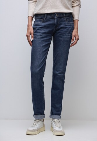 STREET ONE Slim fit Jeans in Blue: front