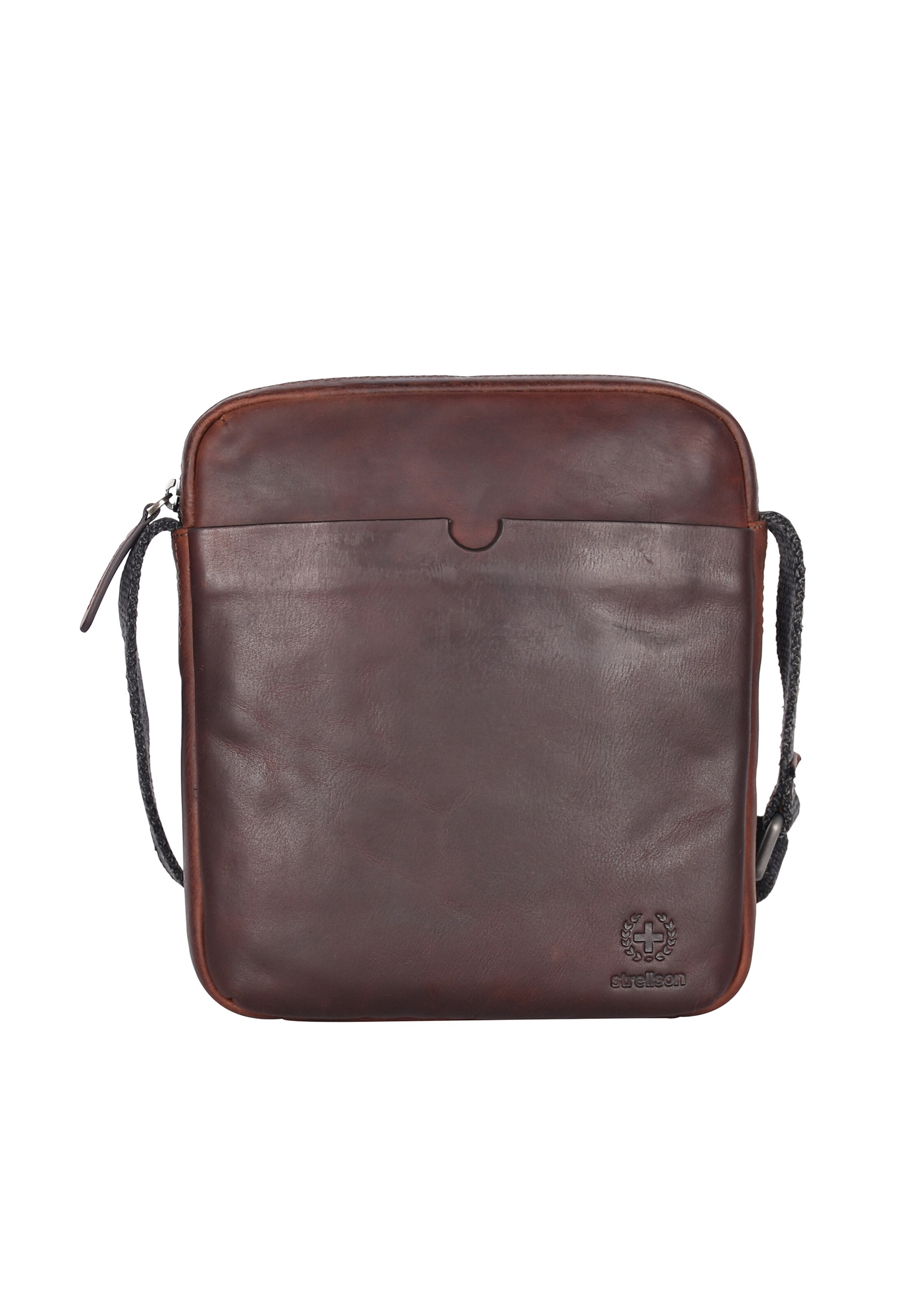 STRELLSON - Mala de ombro 'Stratford' em castanho: frente