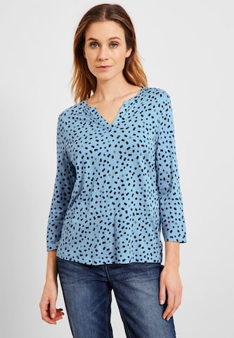 CECIL - Camiseta en azul: frente