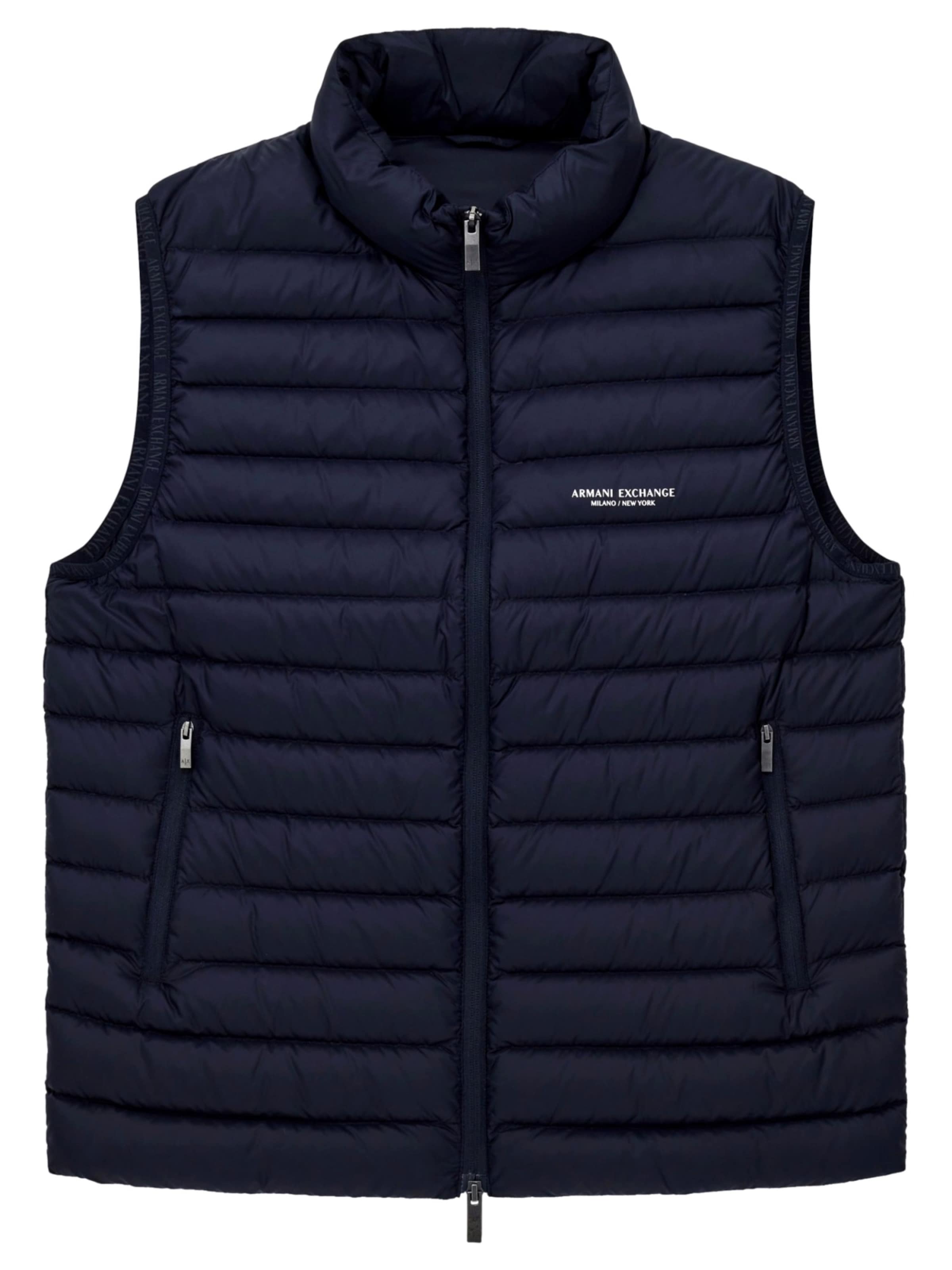 ARMANI EXCHANGE Gilet en bleu, Vue avec produit