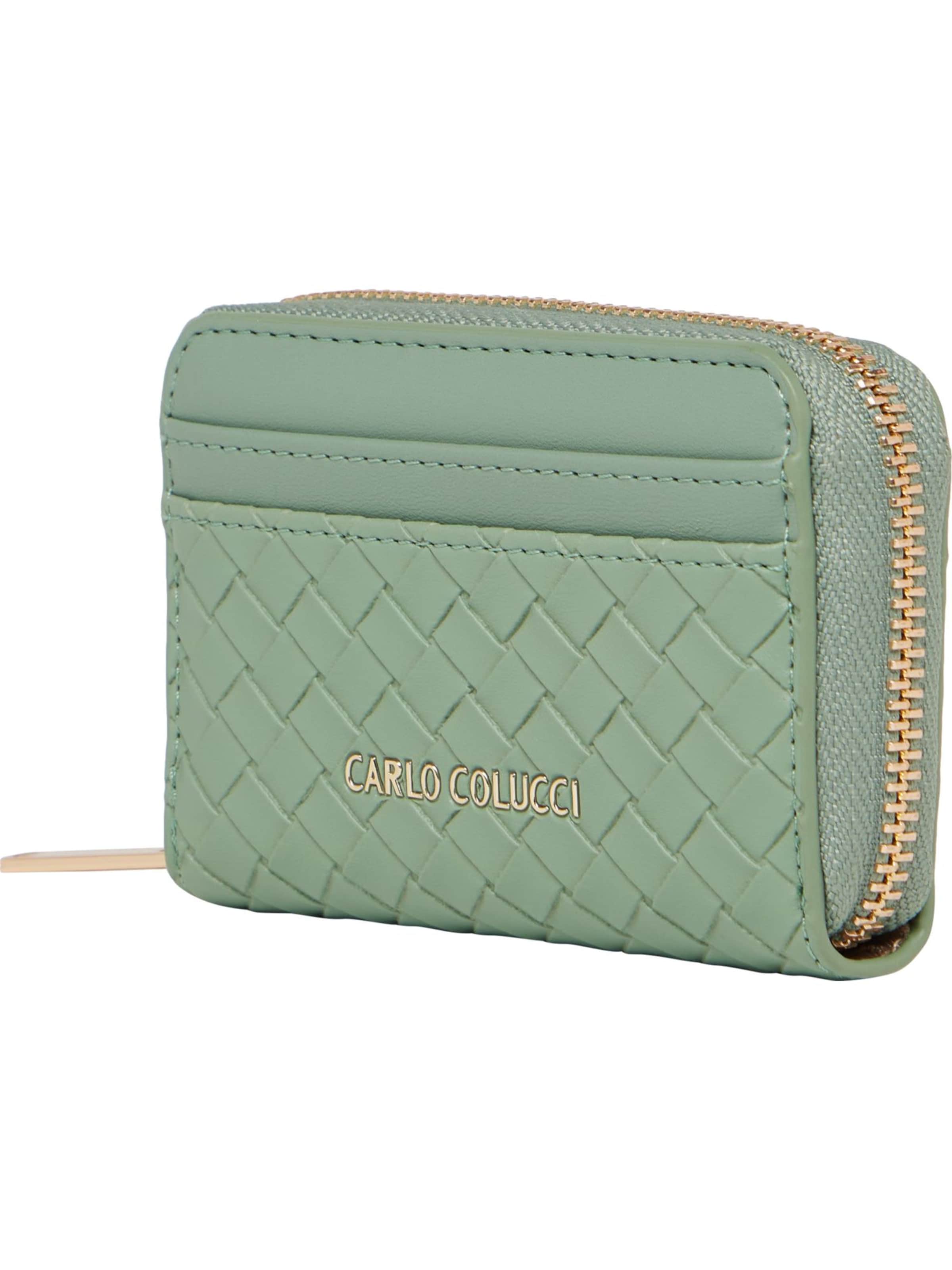 Carlo Colucci Portemonnaie ' Devescovi ' in Grün