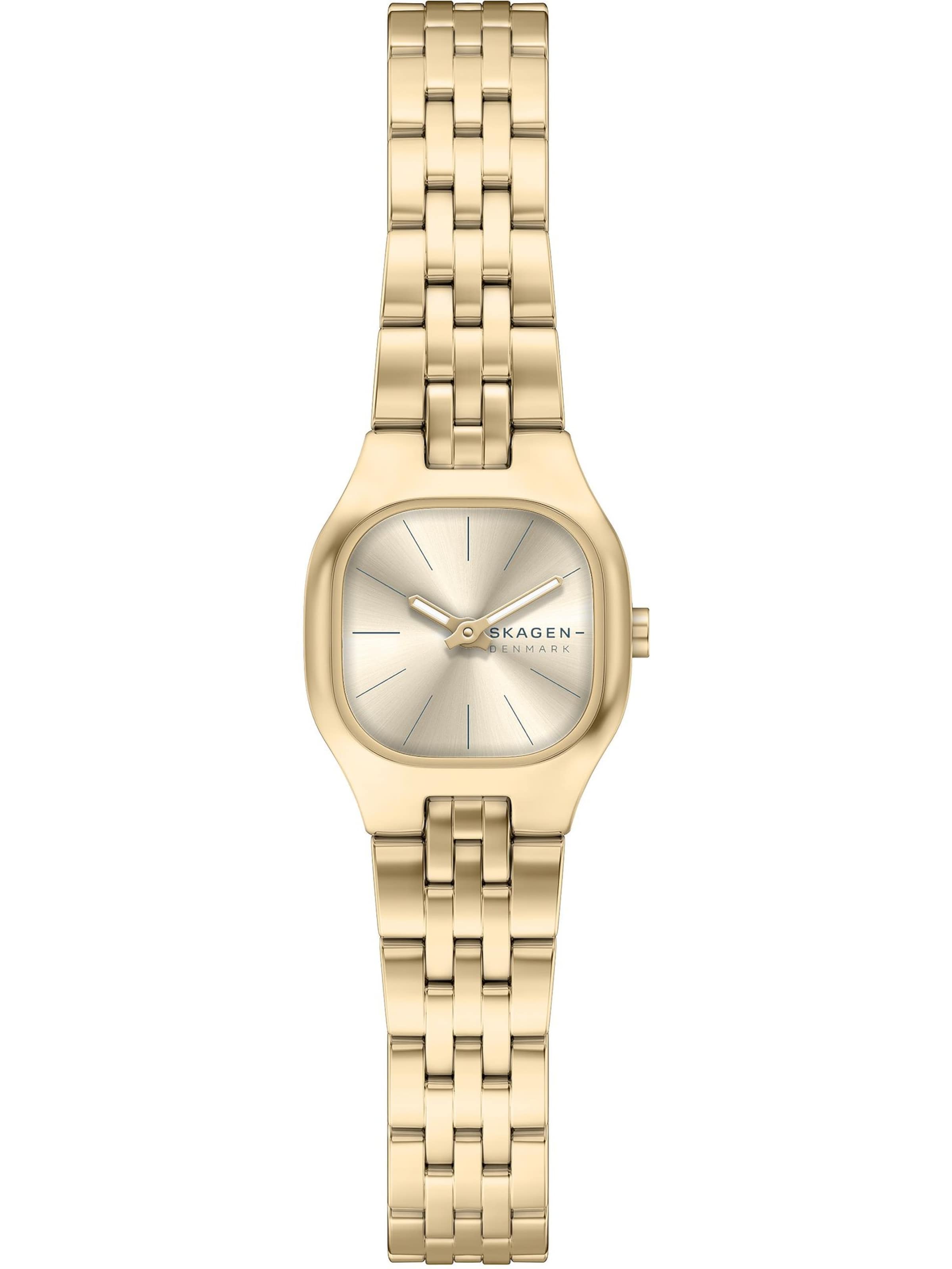 SKAGEN Analoguhr in gold, Produktansicht