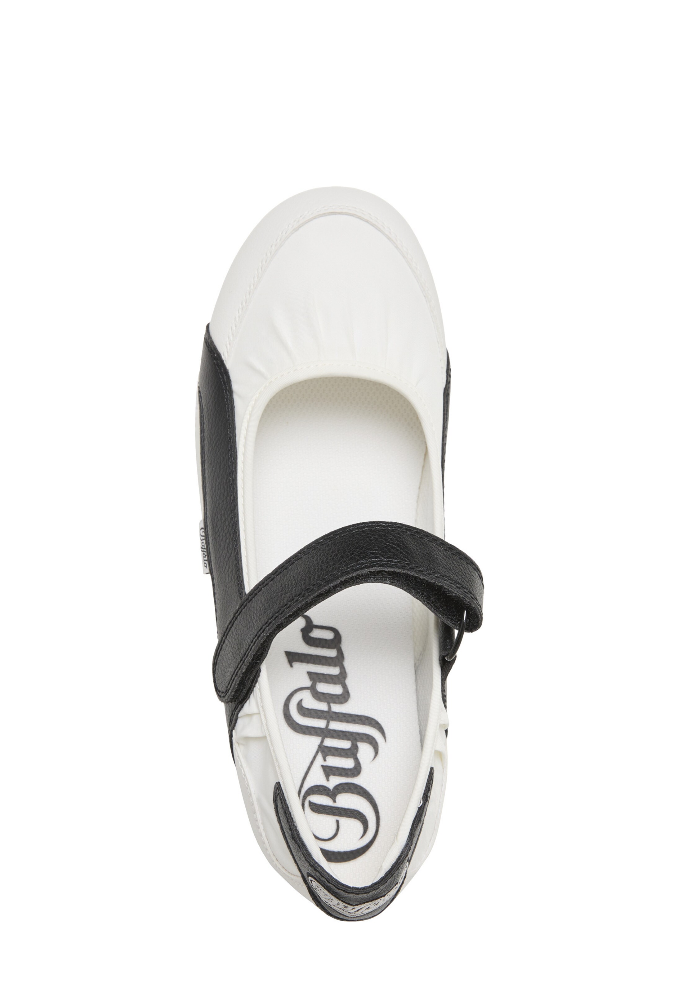 BUFFALO Pantofle w kolorze biały