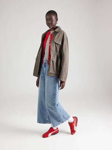 Noisy may Wide leg Jeans 'NMWINDIE' in Blue