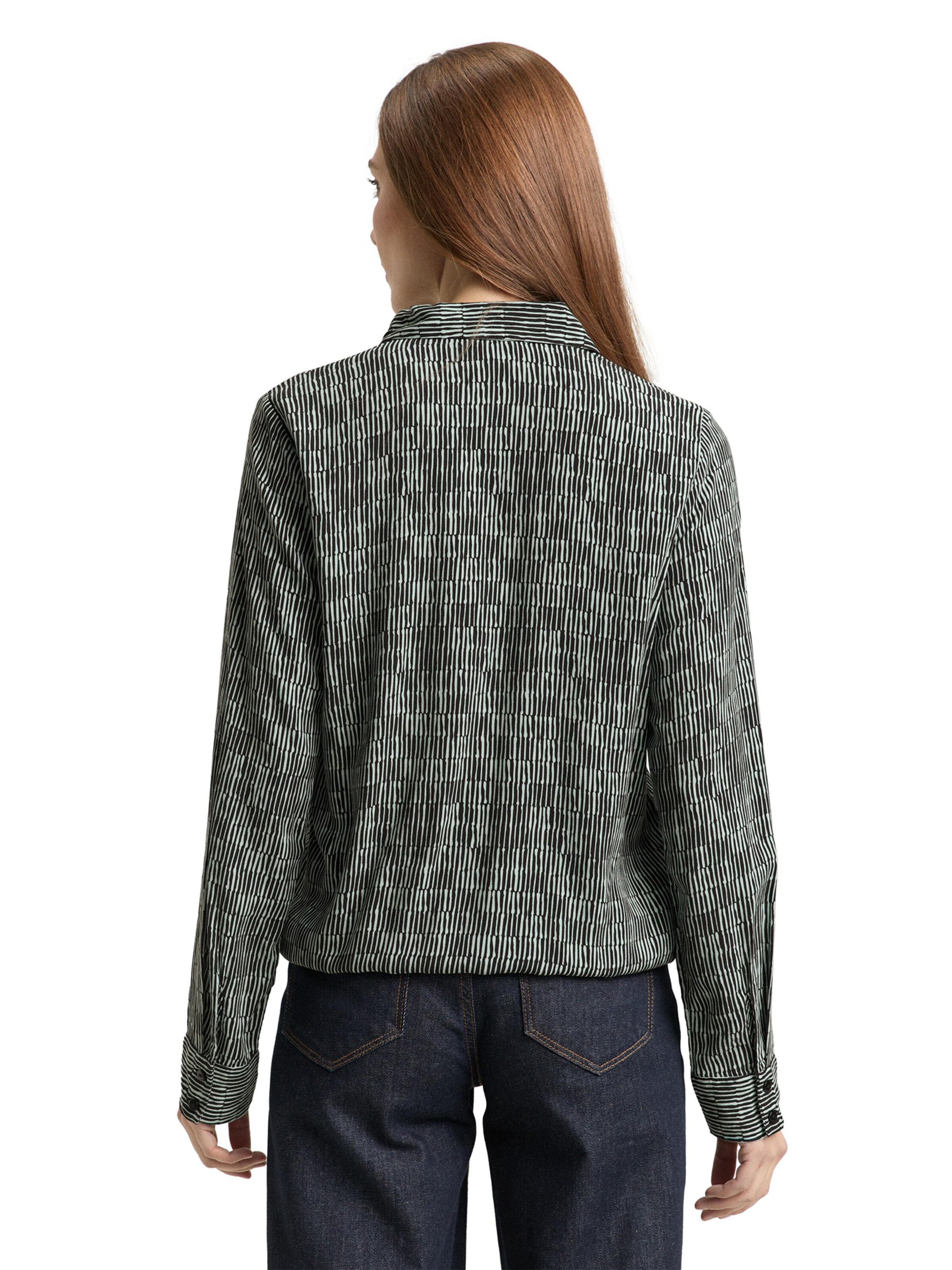 TOM TAILOR Блузка в Зеленый