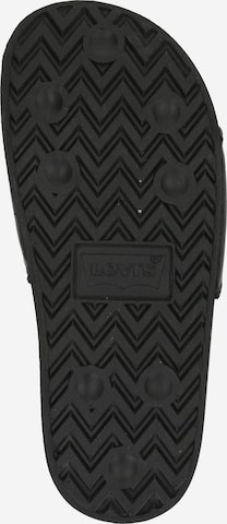 LEVI'S ®Natikače s potpeticom 'JUNE' - crna boja