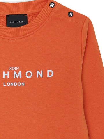 John Richmond Sweatshirt 'Damien' in Orange
