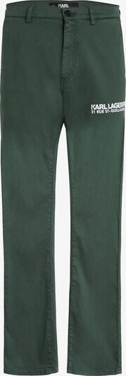 Karl Lagerfeld Pantalon chino en vert, Vue avec produit