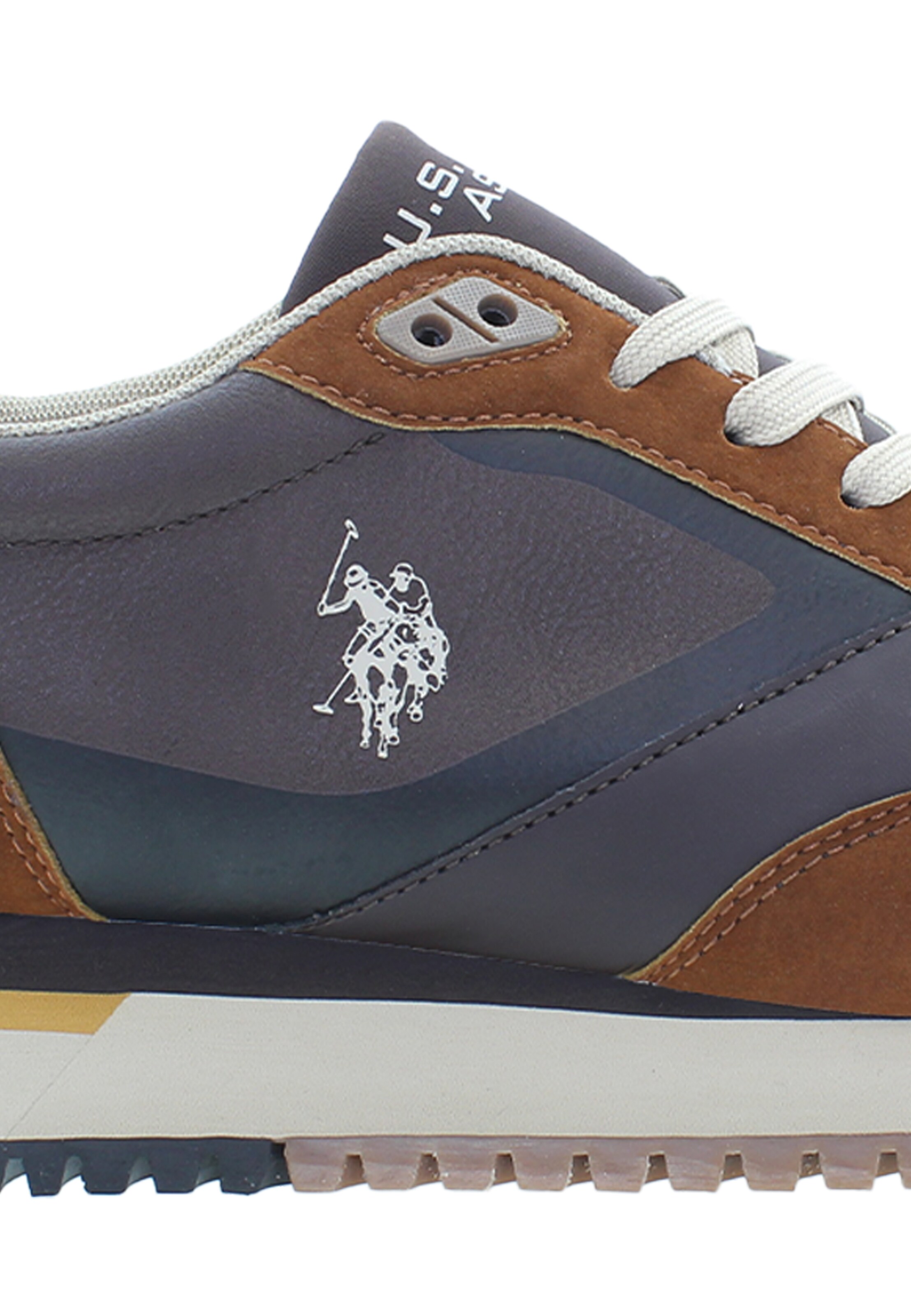 U.S. POLO ASSN. Sneaker 'Justin001' in Braun