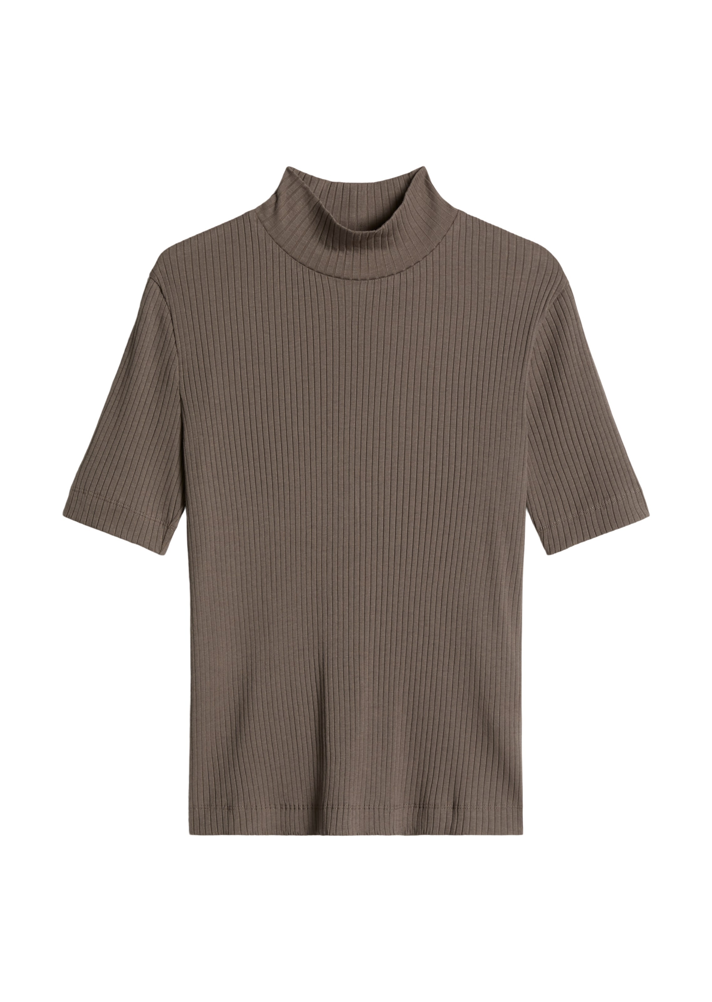 Marc O'Polo Shirt in Bruin: voorkant