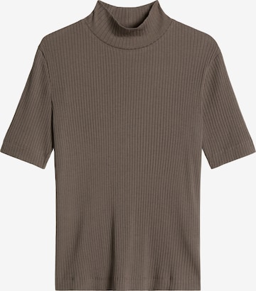 T-shirt Marc O'Polo en marron : devant