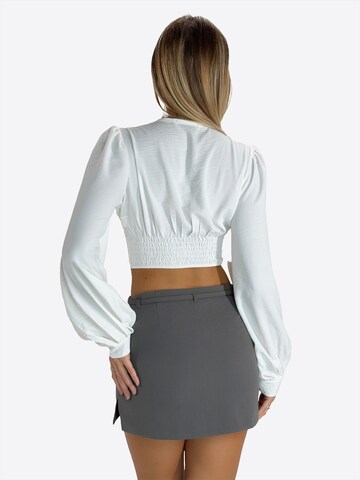 Elara Bluse in Weiß