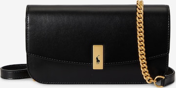 Polo Ralph Lauren Чанта с презрамки в черно: отпред