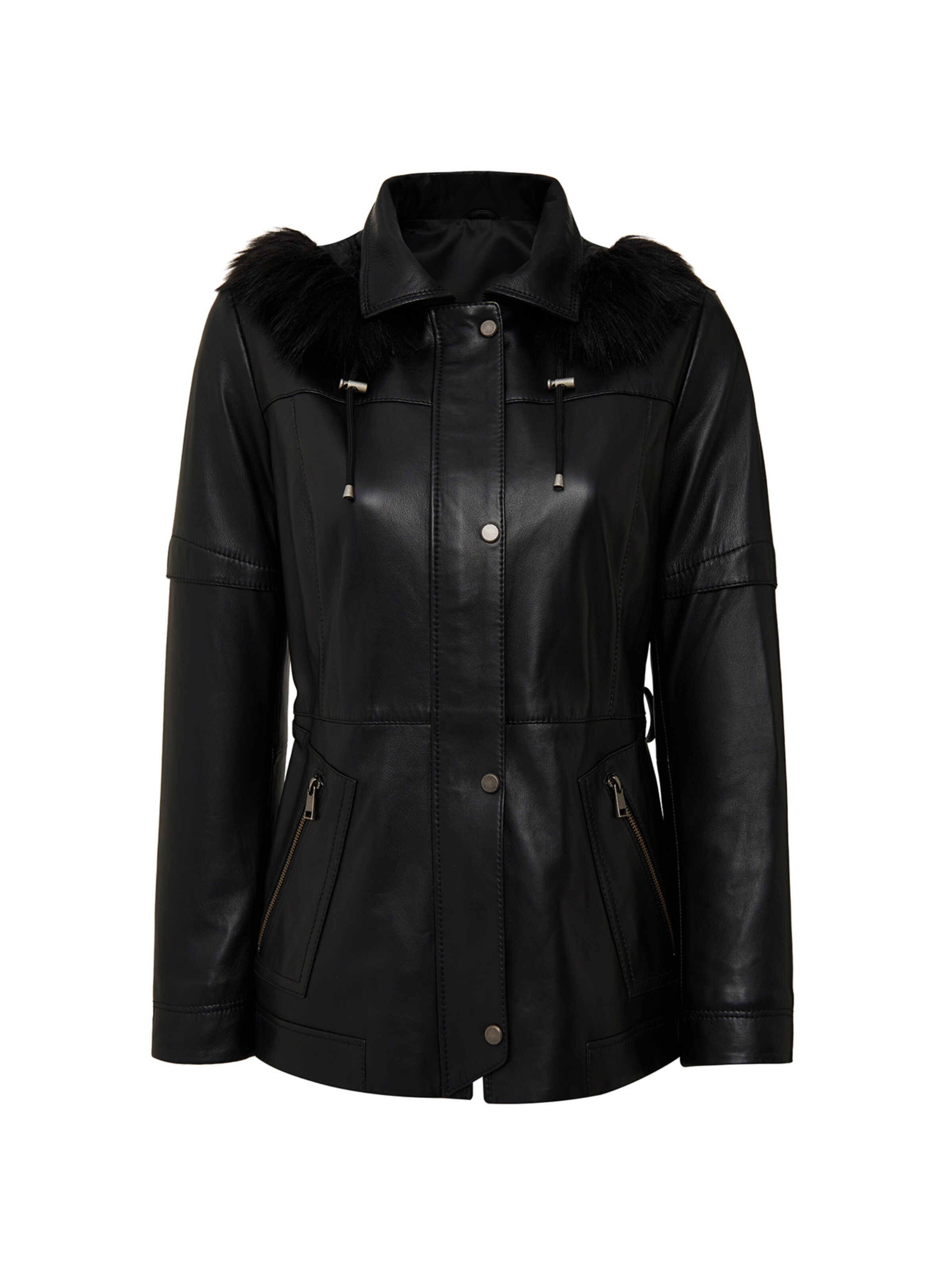 Derimod Between-season jacket 'Hillary' in Black