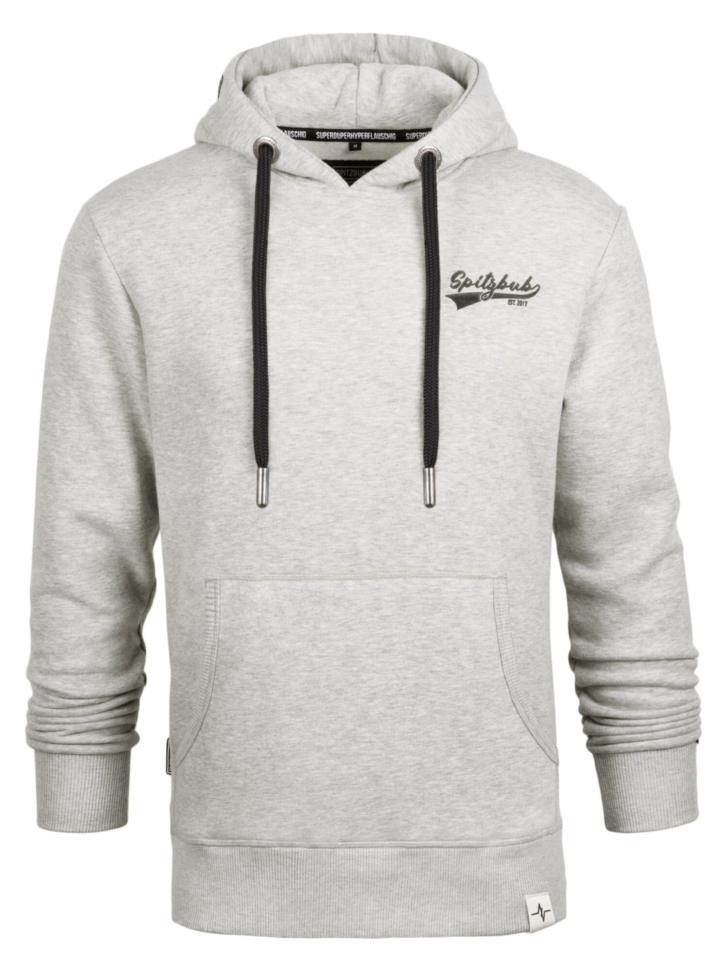 SPITZBUB Sweatshirt ' Philipp ' in Grau: Vorderseite