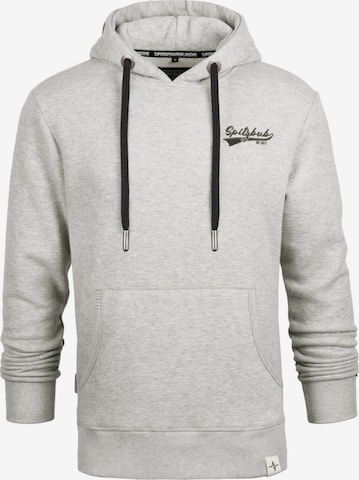 SPITZBUB Sweatshirt ' Philipp ' in Grijs: voorkant