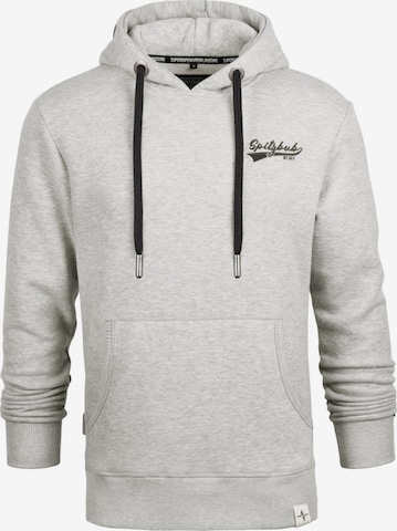 Sweat-shirt ' Philipp ' SPITZBUB en gris : devant