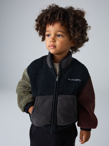 smALLSAINTS Ζακέτα φλις σε μαύρο: μπροστά