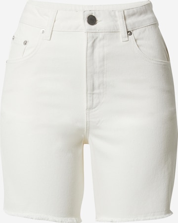 Ema Louise x ABOUT YOU Regular Jeans 'Frieda' in White: front