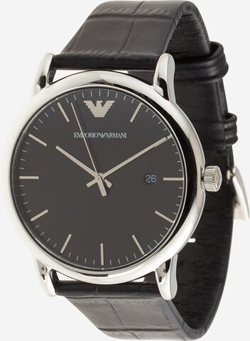 Montre à affichage analogique 'AR2500' Emporio Armani en noir : devant