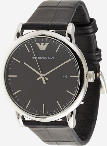 Emporio Armani Аналогов часовник 'AR2500' в черно: отпред