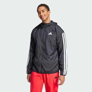 Veste de sport 'Essentials' ADIDAS SPORTSWEAR en noir : devant