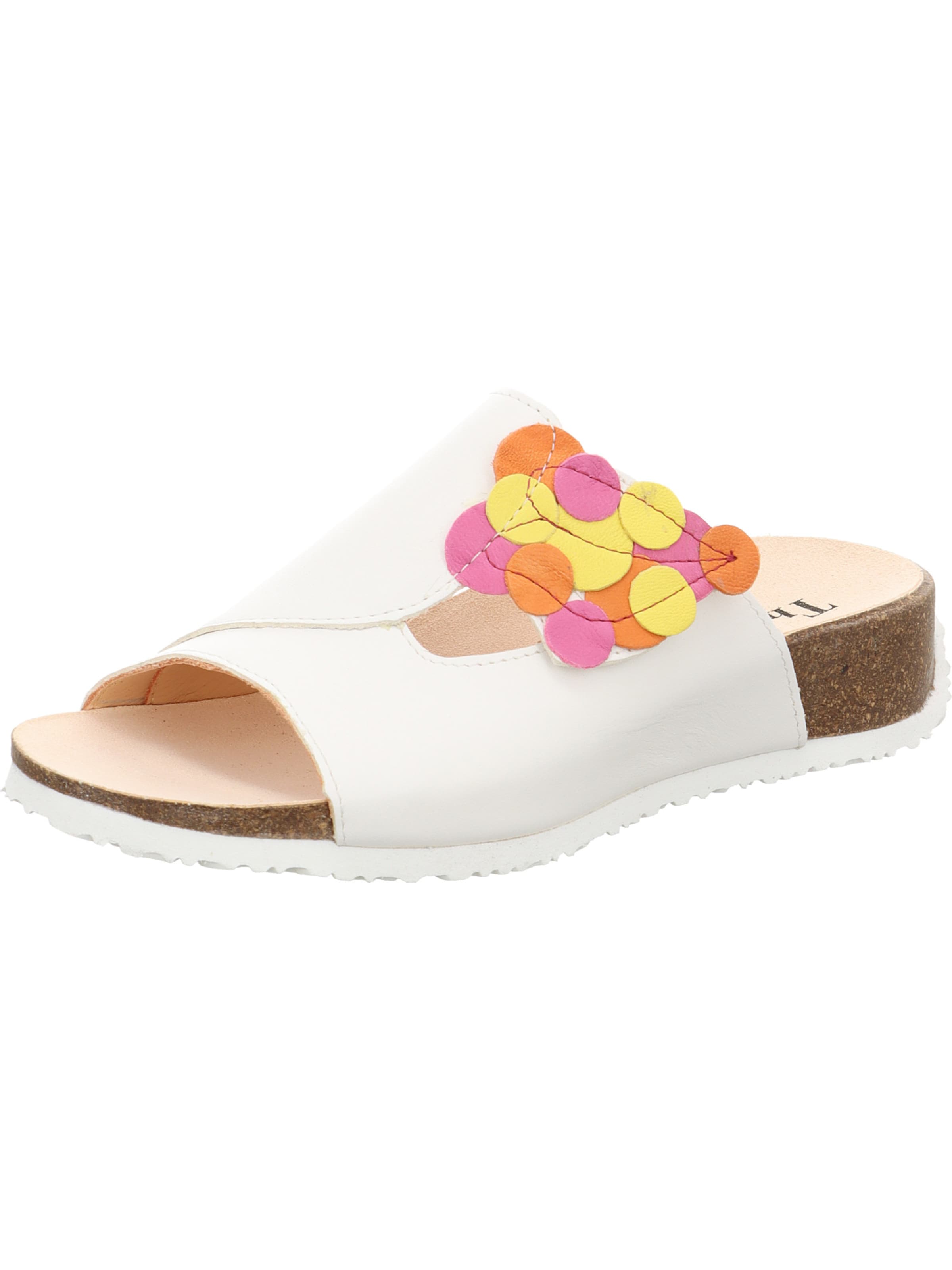 THINK! Mules 'Mizzi' in White: front