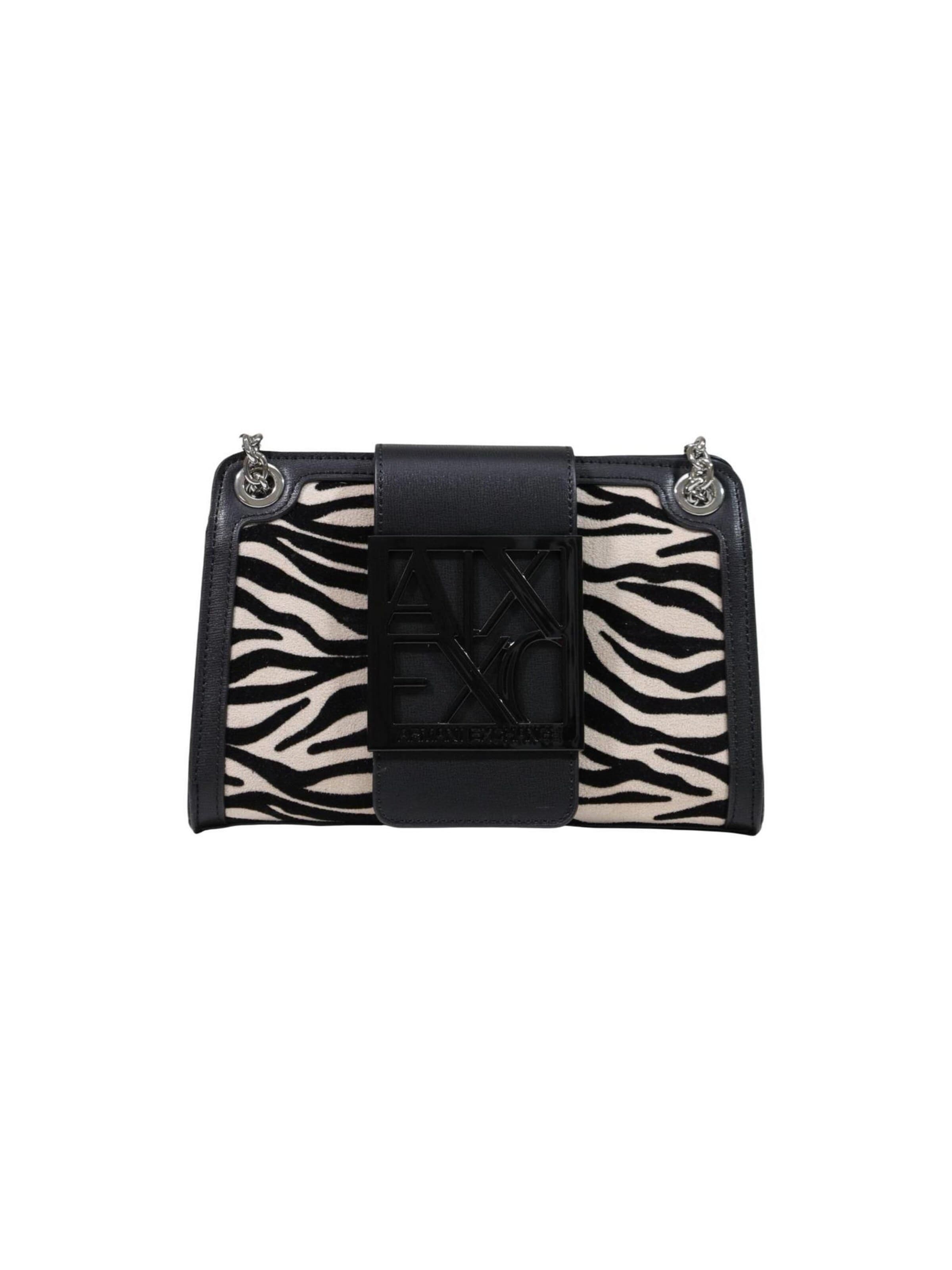 ARMANI EXCHANGE - Bolso de hombro 'XW000281 AF26445' en negro: frente