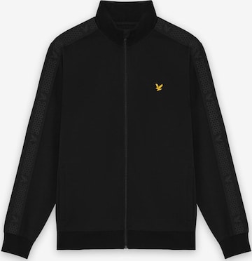 Lyle & Scott Athletic Jacket in Black: front