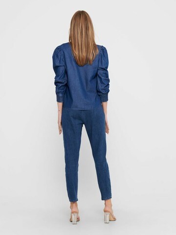 JDY Bluse 'Evelyn' in Blau