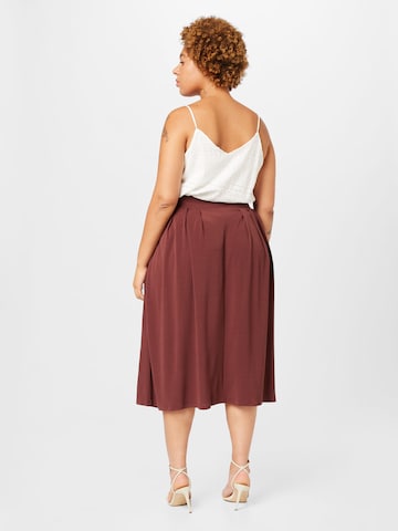 ABOUT YOU Curvy Skirt 'Arianna' in Brown