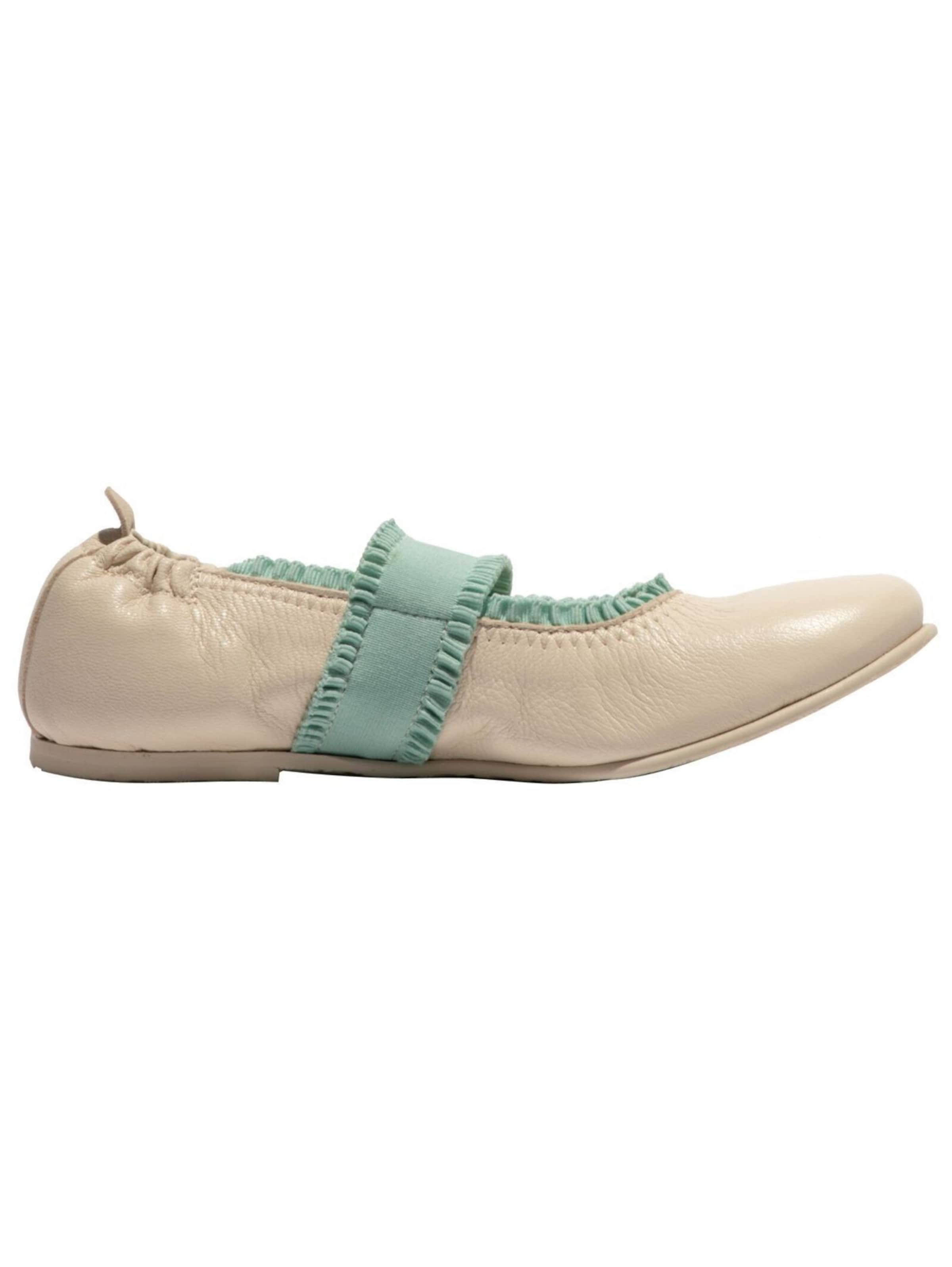 FLY LONDON Strap ballerina in Beige