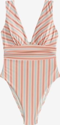 Next Uimapuku värissä savunsininen / roosa / musta / valkoinen, Tuotenäkymä