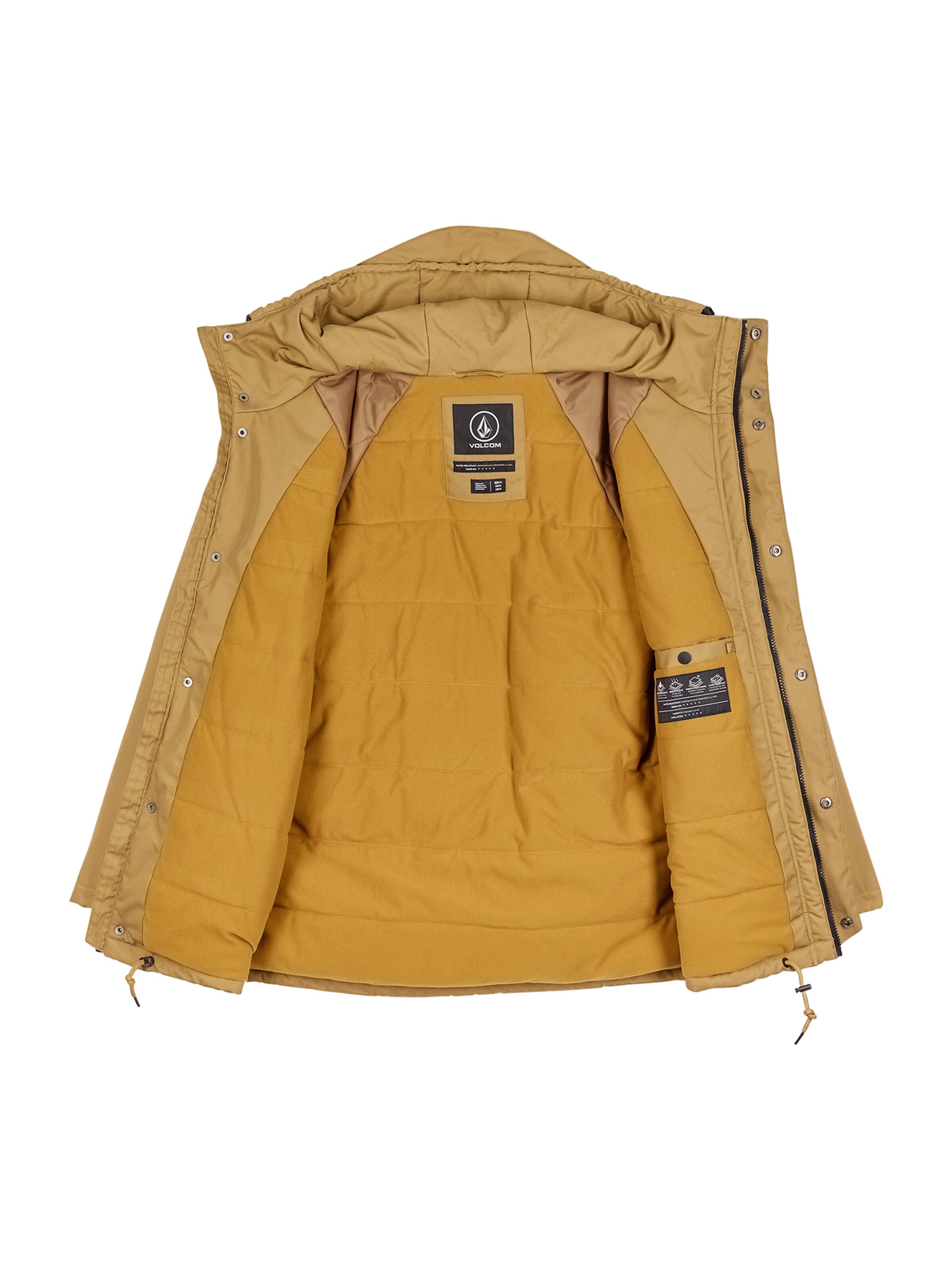 Veste fonctionnelle Volcom en marron