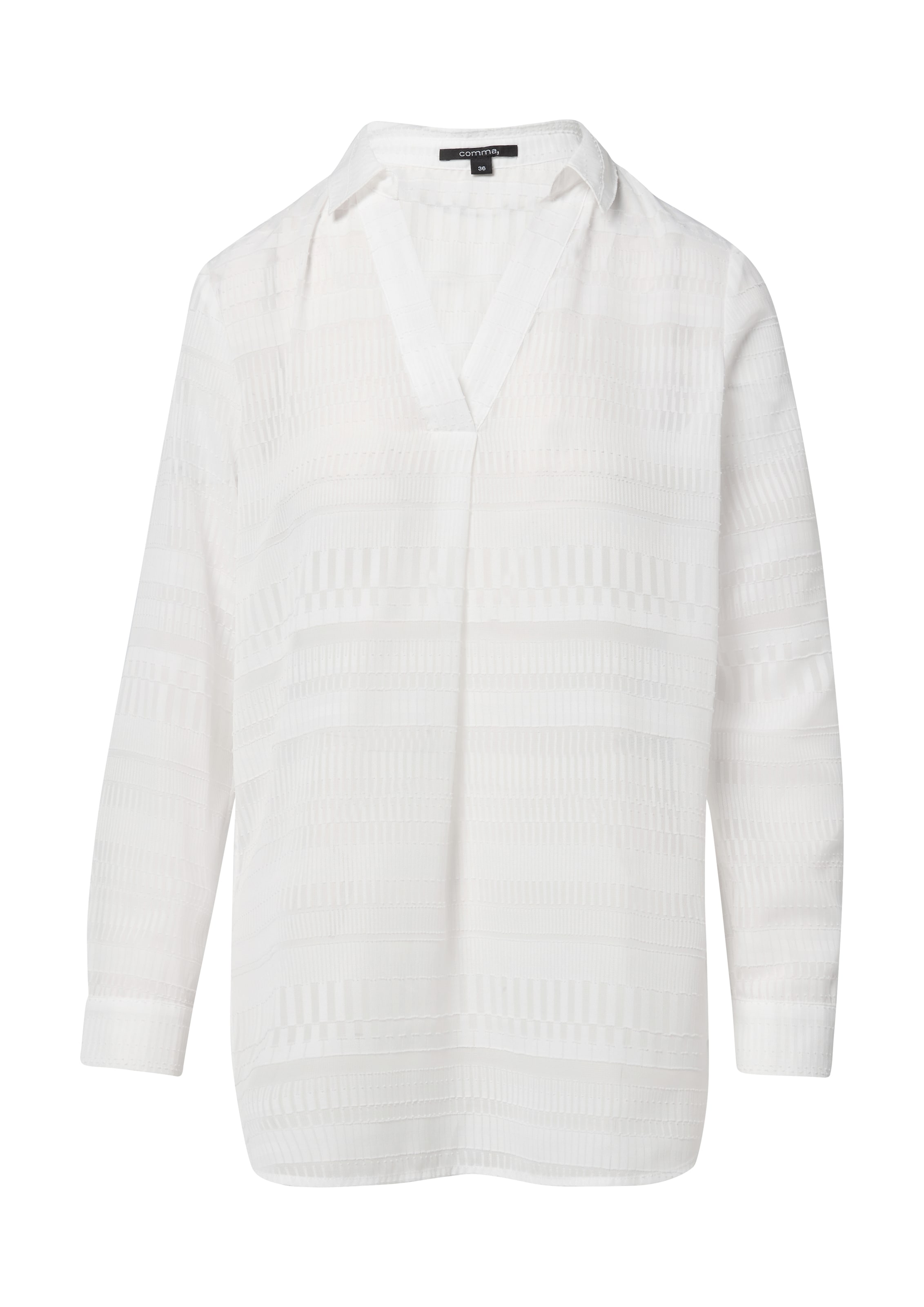 COMMA Bluzka w kolorze biały: przód