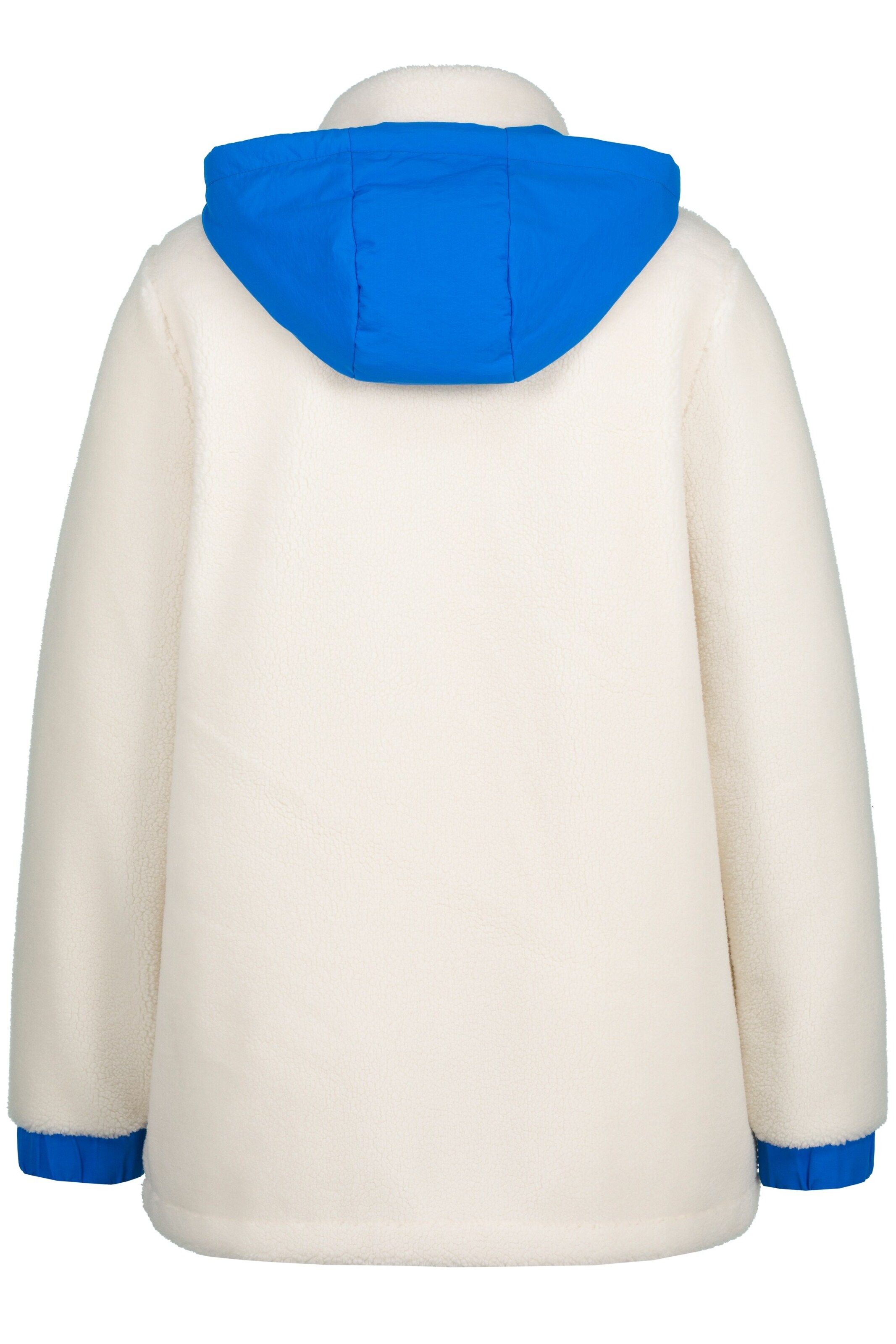 Ulla Popken Fleece Jacket in White