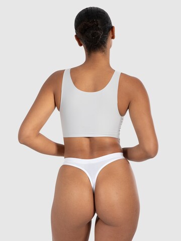 Bustier Soutien-gorge de sport ' Nysa ' Smilodox en blanc