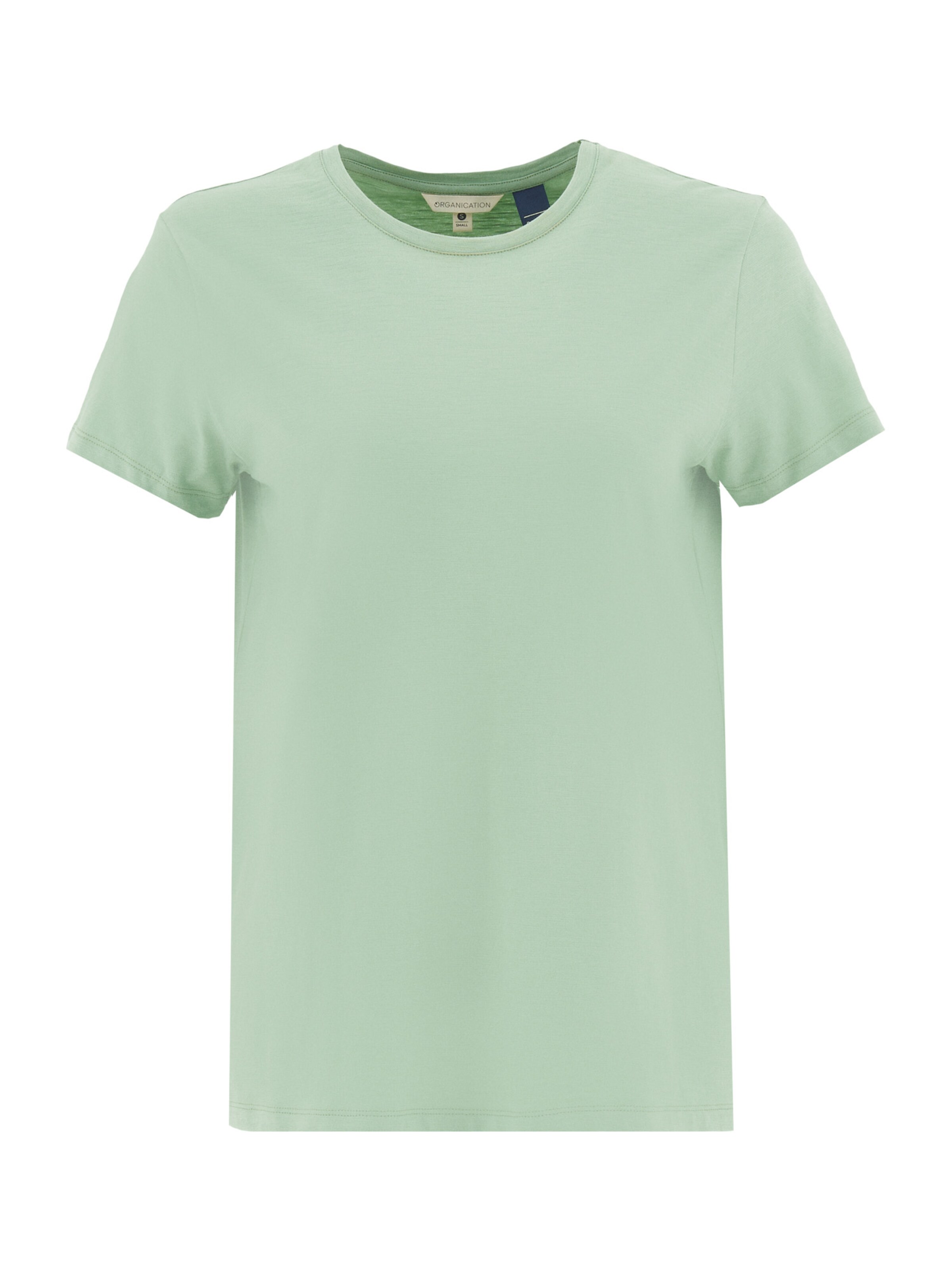 Organication T-Shirt in Grün: Vorderseite