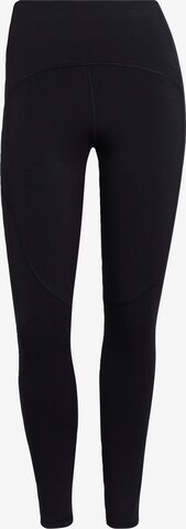 Skinny Pantaloni sportivi di ADIDAS BY STELLA MCCARTNEY in nero: frontale