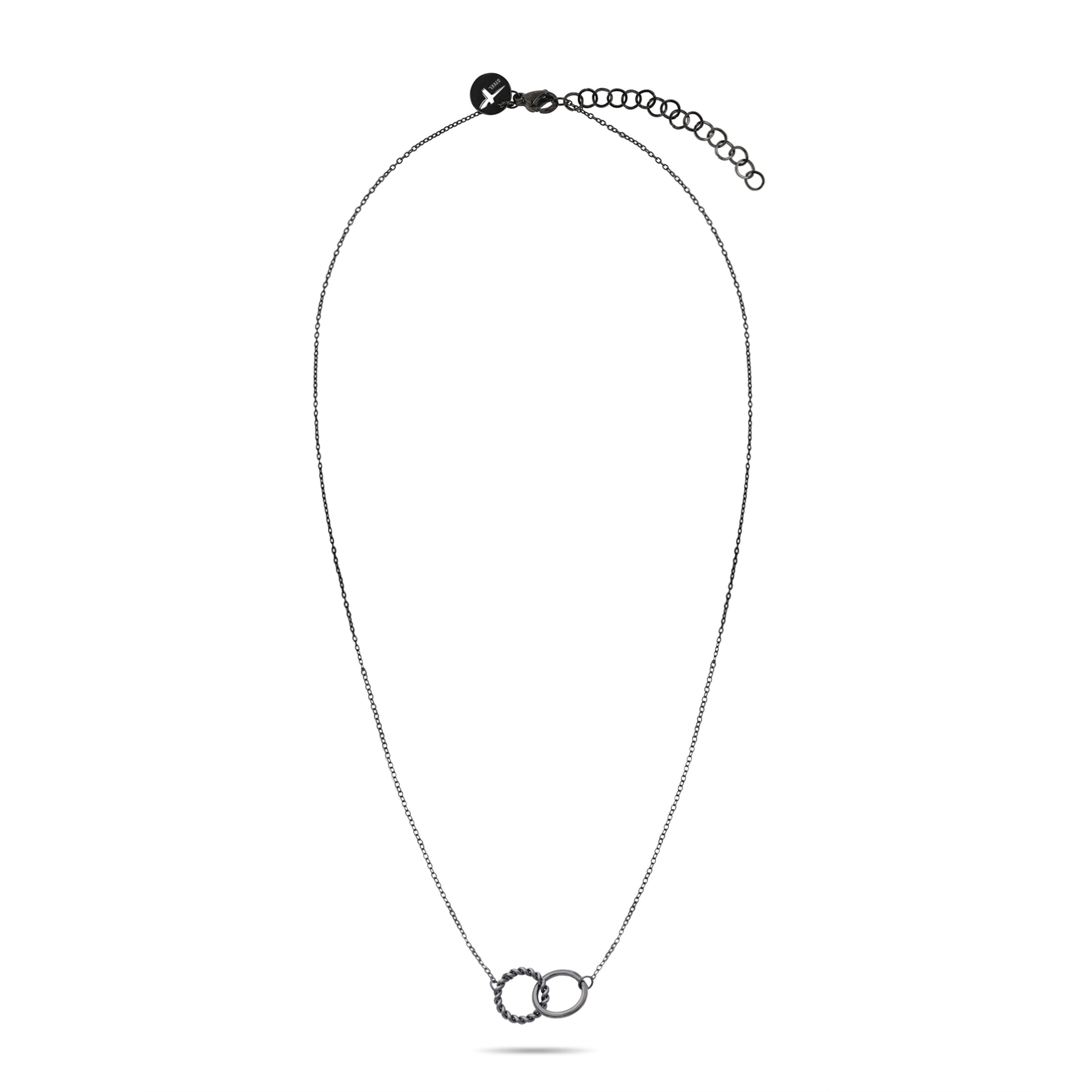 Tamaris Necklace in Black: front