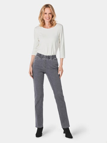 Goldner Regular Jeans 'Louisa' in Grijs