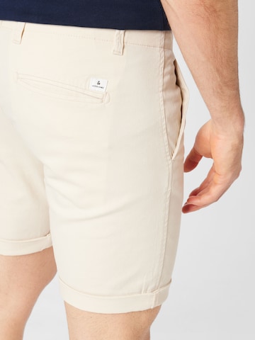 JACK & JONES - Regular Calças chino 'Dave' em cinzento