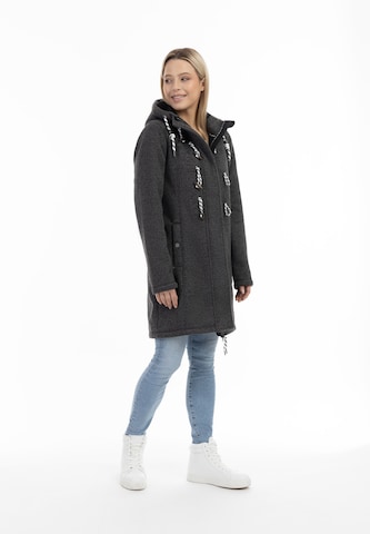 Schmuddelwedda Between-Seasons Coat in Grey